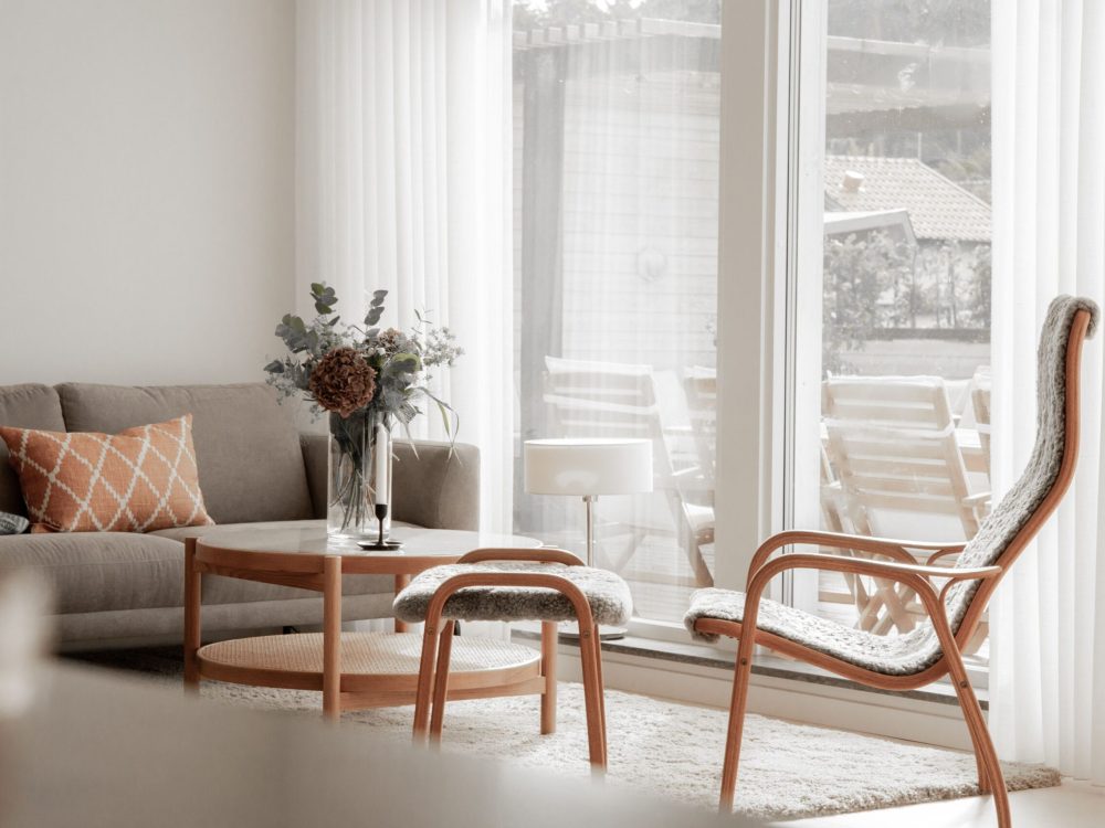 Gardiner Solklar Luxaflex - Vardagsrum